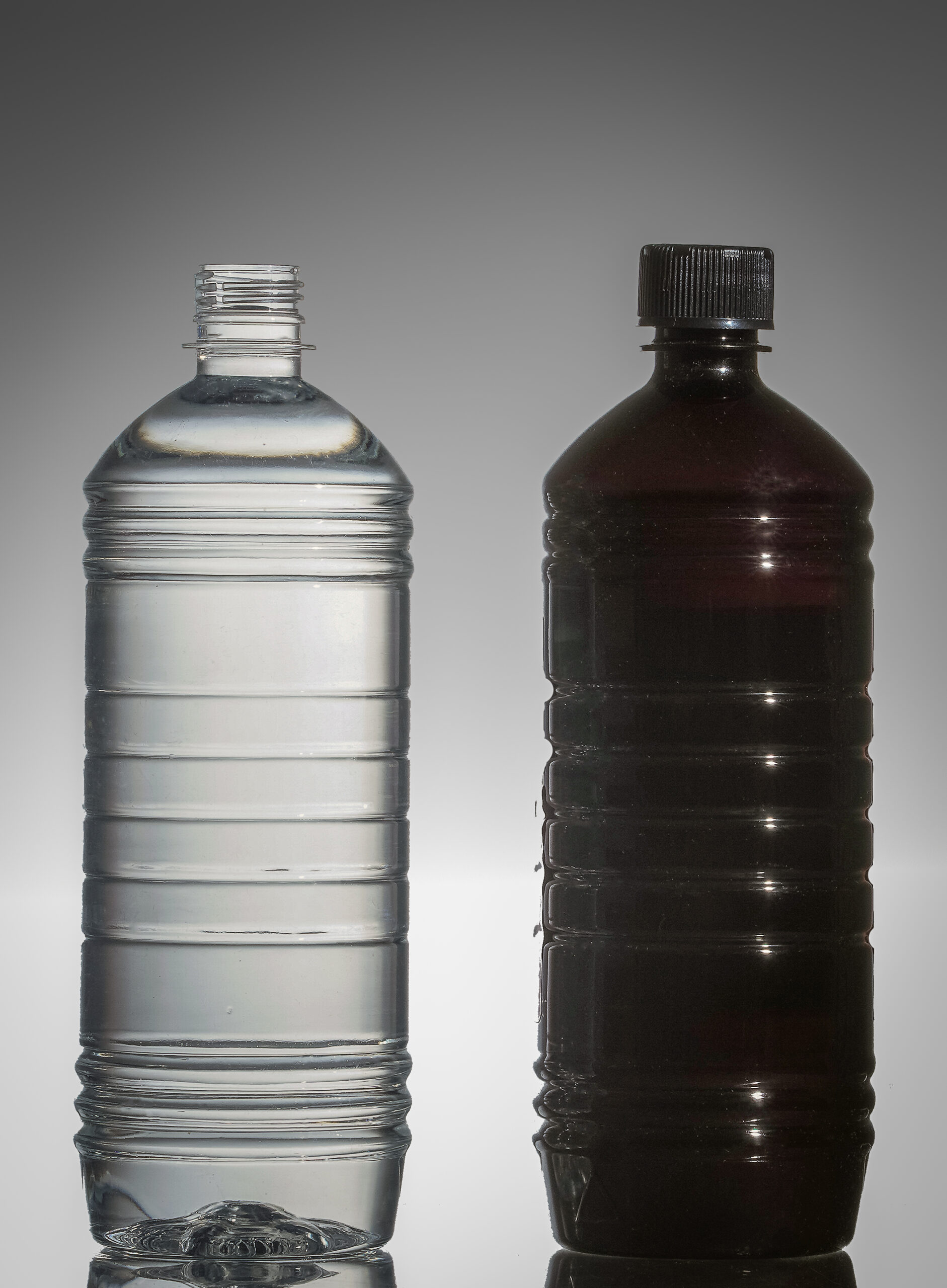 Φιάλη PET 1 λίτρο παραφίνης & γενικής χρήσης